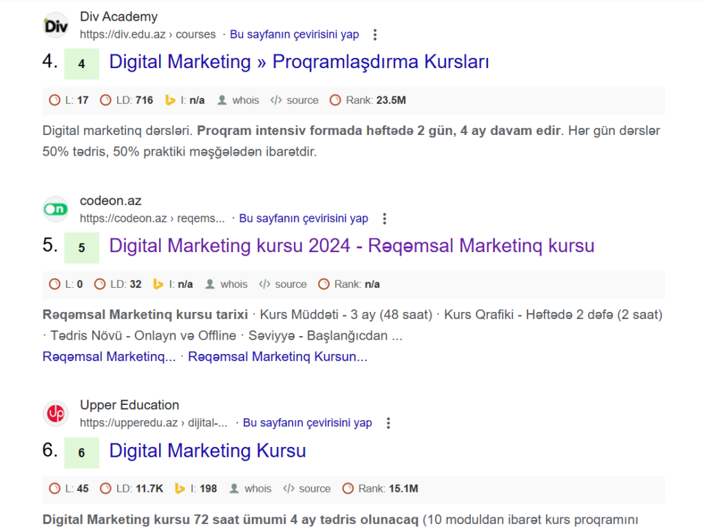 on-page seo nədir